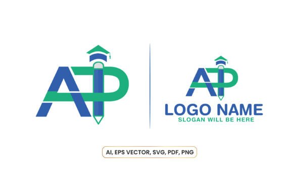 AP Educational Initial Letter Logo Design: A Blueprint for Academic Branding