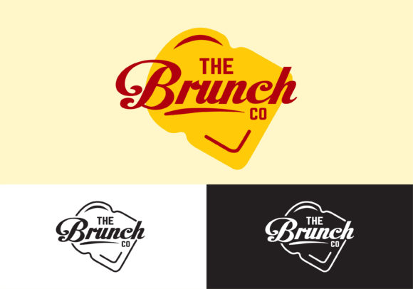 Building a Cozy Brand with The Brunch Restaurant Logo Concept