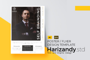 Craft Your Professional Story with Self Branding Flyer Design