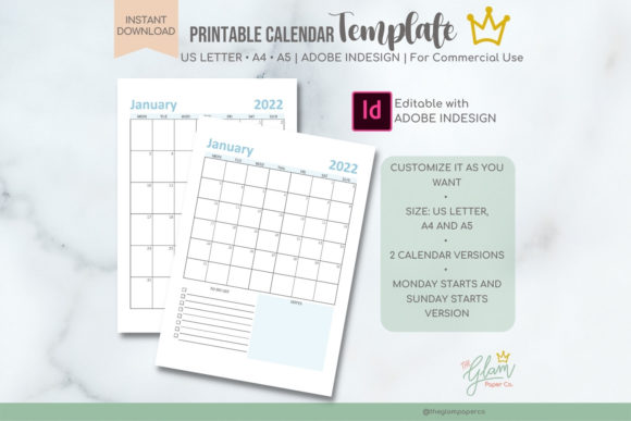 Design Your Year: Mastering Custom Calendars with InDesign Templates