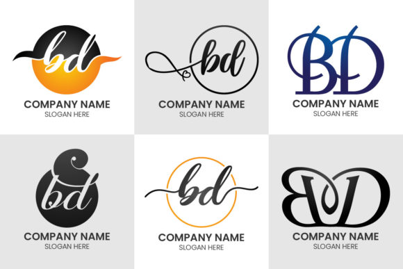 Designing a Visual Identity with the Creative Abstract Monogram Letter BD