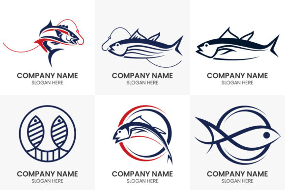 Fin-Tastic Branding: Exploring the Fish Logo Design Set