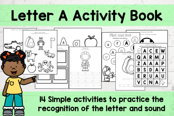 Letter A Activity Book: Creative Ways to Teach the Alphabet