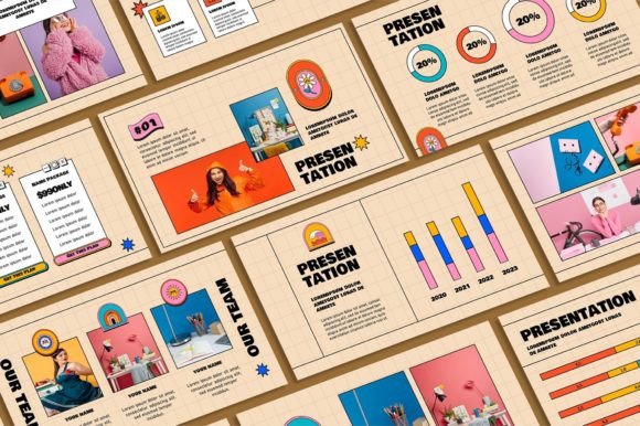 Revive Your Slides with a Retro Powerpoint Template