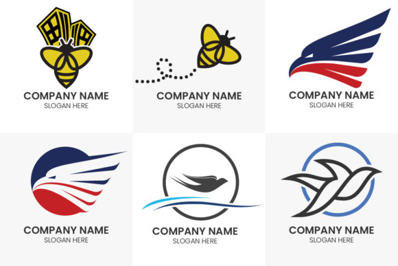 Set of Bird Logo Vector Icons: A Complete Design Toolkit