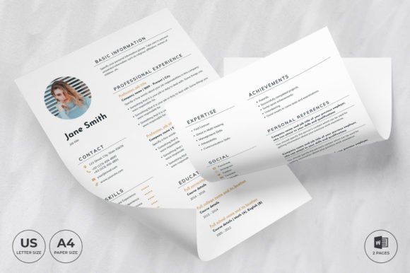 The Boutique Resume Template CV: A Modern Design for Your Career Story