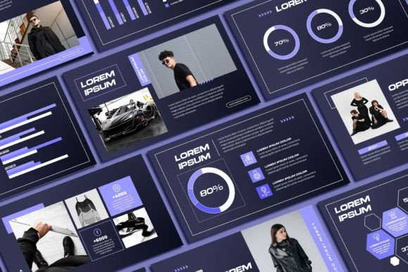 Transform Your Next Pitch with a Dark Purple Powerpoint Template
